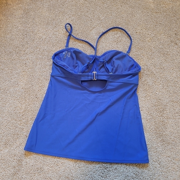 Athleta Bandeau Swim Tankini Top, Blue SIZE 36 B/C - Picture 4 of 5